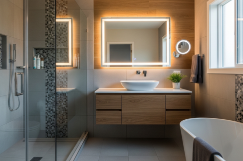 bathroom remodel construction